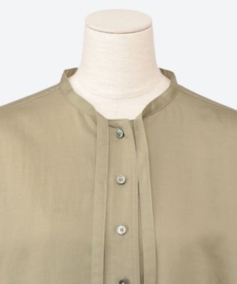 WOOL BLEND TWILL SHIRT | HAVEL studio (Women