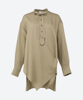 ＜HAVEL studio (Women) ＞ＷＯＯＬ　ＢＬＥＮＤ　ＴＷＩＬＬ　ＳＨＩＲＴ