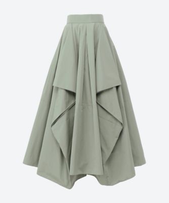 ＜HAVEL studio (Women) ＞ＳＩＬＫ　ＢＬＥＮＤ　ＴＡＦＦＥＴＡ　ＳＫＩＲＴ