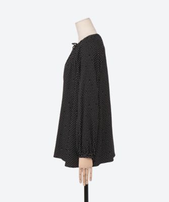 TIE NECK DRAPED TOP | J&M DAVIDSON (Women)/ジェイ