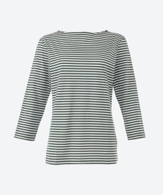 ＜SUNSPEL (Women)＞ＷＯＭＥＮ’Ｓ　Ｑ８２　ＢＯＡＴ　ＮＥＣＫ　Ｌ／Ｓ　ＴＥＥ