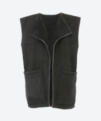 ジレ ＳＨＥＡＲＩＮＧ ＯＶＥＲＳＩＺＥＤ ＧＩＬＥＴ | ファッション