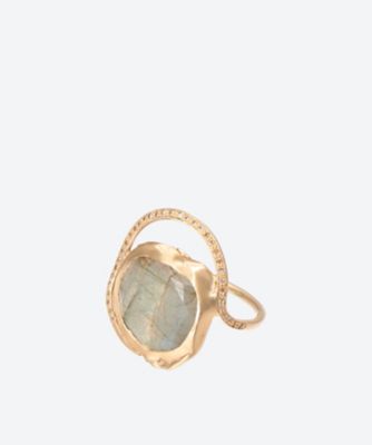 ＜Pascale Monvoisin (Women)＞リング　ＧＡＩＡ　ＲＩＮＧ　ＬＡＢＲＡＤＯＲＩＴＥ