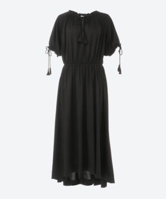 ＜J&M DAVIDSON (Women)＞ＤＲＡＷＳＴＲＩＮＧ　ＪＥＲＳＥＹ　ＤＲＥＳＳ