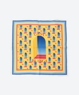 CASABLANCA (Women)/カサブランカ スカーフ　ＳＩＬＫ　ＴＷＩＬＬ　ＳＣＡＲＦ　ＳＭＡＬＬ　４６ｃｍ×４６ｃｍ