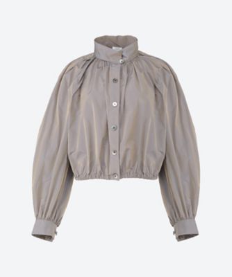 ＜LOEFF (Women)＞ブラウス　ＰＥ　ＴＦＴ　ＧＡＺ　ＳＴＤ