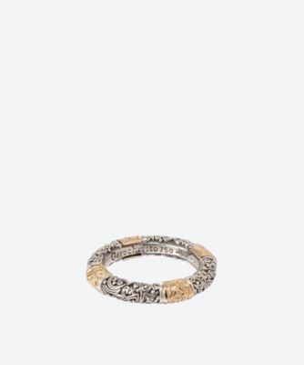 ＜三越伊勢丹/公式＞ Gerochristo (Women)/ジェロクリスト リング Silver Ring 925o with Solid Gold K18 指輪【三越伊勢丹/公式】