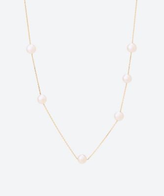 ＜mariko tsuchiyama (Women)＞ネックレス　Ａｋｏｙａ　Ｐｅａｒｌ　ｓｔａｔｉｏｎ　ｎｅｃｋｌａｃｅ