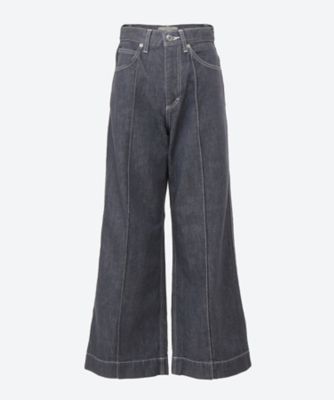 ＜J&M DAVIDSON (Women)＞パンツ　ＷＩＤＥ　ＬＥＧ　ＣＲＯＰＰＥＤ　ＪＥＡＮＳ