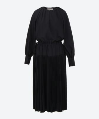 ＜J&M DAVIDSON (Women)＞ドレス　ＦＡＮ　ＰＬＥＡＴＥＤ　ＤＲＥＳＳ