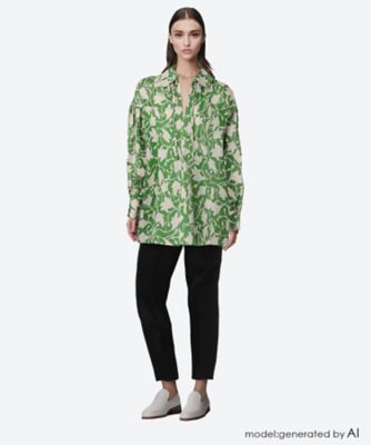 ブラウス　ＣＯＬＬＡＲＥＤ　ＫＡＦＴＡＮ