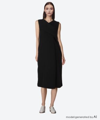 ＜J&M DAVIDSON (Women)＞ドレス　ＤＲＡＰＥＤ　ＳＡＳＨ　ＤＲＥＳＳ