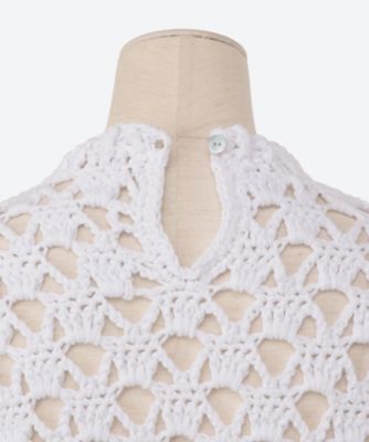 新品 seeall 24ss crochet baloon sleeve top 新品 seeall 24ss crochet baloon sleeve topの通販 by ⬇8月中