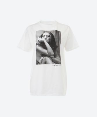 ＜COUTURE D’ADAM (Women)＞Ｔシャツ　Ｓａｍ　Ｈａｓｋｉｎｓ／Ｇｌａｓｓｅｓ
