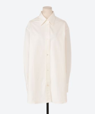 スタジオニコルソン　OVERSHIRT EMBROIDERY SANTOS ブラウス SANTOS OVERSHIRT WITH LOGO