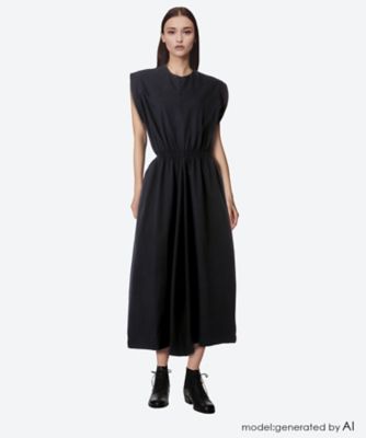 ＜STUDIO NICHOLSON (Women)＞ドレス　ＫＡＴＲＩＮＥ　ＳＨＩＲＲＥＤ　ＷＡＩＳＴ　ＤＲＥＳＳ