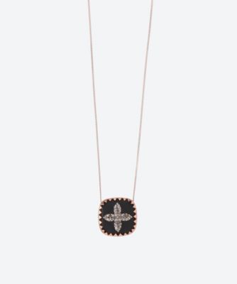 ＜Pascale Monvoisin (Women)＞ネックレス　ＢＯＷＩＥ　ＮＥＣＫＬＡＣＥ　ＢＬＡＣＫ　ＤＩＡＭＯＮＤ