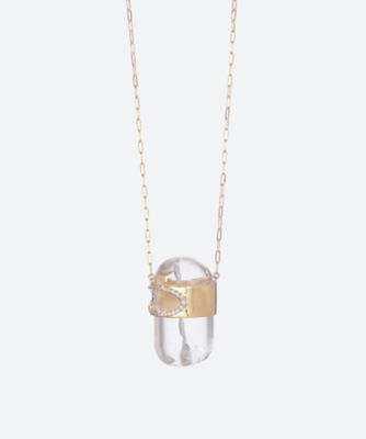 ＜Pascale Monvoisin (Women)＞ネックレス　ＧＩＧＩ　Ｎｏ２　ＮＥＣＫＬＡＣＥ　ＣＲＹＳＴＡＬ