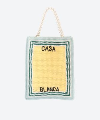 ＜CASABLANCA (Women)＞バッグ　ＣＯＴＴＯＮ　ＭＩＮＩ　ＣＲＯＣＨＥＴ　ＢＡＧ