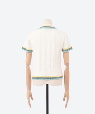 セーター RIB BOUCLE POLO | CASABLANCA (Women 