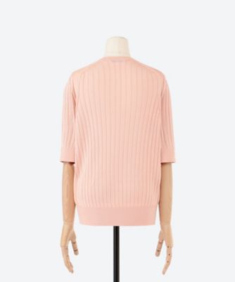 みぃさん専用　SLOANE 18Gワイドリブ シルク 5分袖クルーネック item153128901301-1-2.jpg