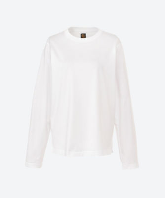 ＜三越伊勢丹/公式＞ BATONER (Women)/バトナー Tシャツ THE SEAISLAND COTTON LONG T-SHIRT WHITE トップス【三越伊勢丹/公式】