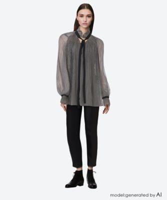 プリーツテッドブラウス | L'UNE (Women) /リュンヌ | 三越
