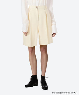 ＜三越伊勢丹/公式＞ La Collection (Women)/ラ コレクション ショートパンツ Frankie Shorts Off White 【三越伊勢丹/公式】
