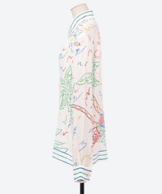 シャツ　ＣＵＢＡＮ　ＣＯＬＬＡＲ　ＬＯＮＧ　ＳＬＥＥＶＥ　ＳＨＩＲＴ　ＣＲＡＹＯＮ　ＴＥＮＮＩＳ　ＣＬＵＢ