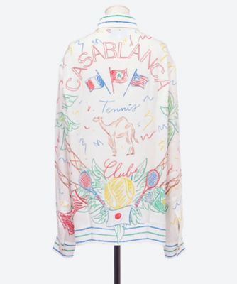 シャツ　ＣＵＢＡＮ　ＣＯＬＬＡＲ　ＬＯＮＧ　ＳＬＥＥＶＥ　ＳＨＩＲＴ　ＣＲＡＹＯＮ　ＴＥＮＮＩＳ　ＣＬＵＢ