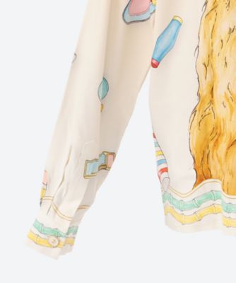 シャツ　ＣＵＢＡＮ　ＣＯＬＬＡＲ　ＬＯＮＧ　ＳＬＥＥＶＥ　ＳＨＩＲＴ　ＣＡＤＹ　ＯＢＪＥＴＳ　ＥＮ　ＶＲＡＣ