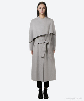 ＜DOMELLE (Women)＞コート　ＰＵＲＥ　ＣＡＳＨＭＥＲＥ　ＲＥＶＥＲ　ＣＯＡＴ