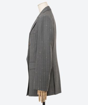 ジャケット LAME STRIPE JACKET | DOMELLE (Women