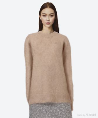 ＜DOMELLE (Women)＞プルオーバー　ＦＵＲ　ＣＡＳＨＭＥＲＥ　ＰＵＬＬＯＶＥＲ