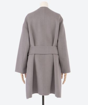 <新品未使用>Heve rever jacket coat グレー コート CA BLEND REVER COAT | DOMELLE (Women