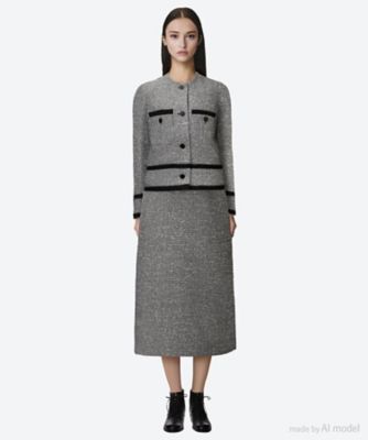 ジャケット ＬＩＮＴＯＮ ＴＷＥＥＤ ＪＡＣＫＥＴ | DOMELLE (Women)/ドメル | 三越伊勢丹オンラインストア・通販【公式】