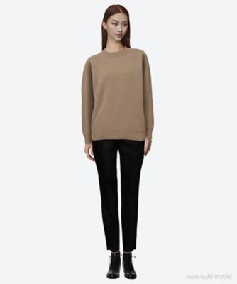 セーター ＩＮＮＯＣＥＮＴ ＣＡＳＨＭＥＲＥ ＲＩＢ ＣＲＥＷ ＮＥＣＫ | BATONER (Women)/バトナー |  三越伊勢丹オンラインストア・通販【公式】