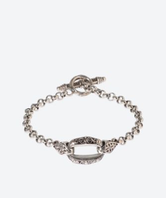 ＜Gerochristo (Women)＞ブレスレット　Ｃｌａｓｓｉｃａｌ　ｂｒａｃｅｌｅｔ　ｉｎ　Ｓｔｅｒｌｉｎｇ　Ｓｉｌｖｅｒ