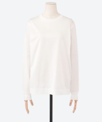 60／2コットン天竺 UV長袖Tシャツ | SLOANE (Women