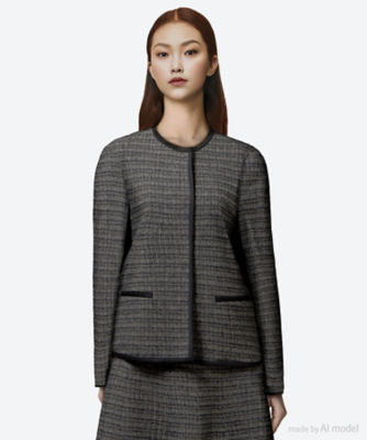 J&M DAVIDSON ジェイアンドエムデヴィッドソン ツイード ジャケット  