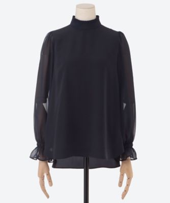 ブラウス　ＰＬＥＡＴＥＤ　ＣＯＬＬＡＲ　ＢＬＯＵＳＥ