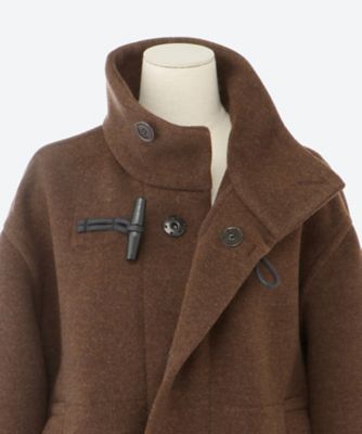 コート　ＳＨＯＲＴ　ＢＡＴＨＲＯＢＥ　ＤＵＦＦＬＥ　ＣＯＡＴ　ＷＩＴＨ　ＣＯＮＴＲＡＳＴ　ＳＴＩＴＣＨ