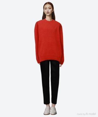 セーター　７Ｇ　２ｘ２　Ｒｉｂｂｅｄ　Ｃｒｅｗｎｅｃｋ　Ｐｕｌｌｏｖｅｒ