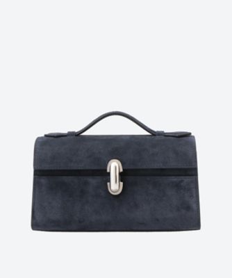 ＜SAVETTE (Women)＞バッグ　ＴＨＥ　ＳＹＭＭＥＴＲＹ　ＰＯＣＨＥＴＴＥ／　ＧＲＡＩＮＥＤ　ＣＡＬＦ　ＬＥＡＴＨＥＲ