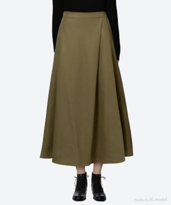 ＜COGTHEBIGSMOKE (Women)＞スカート　ＨＡＬＯ　ＳＥＭＩ―ＦＬＡＲＥ　ＳＫＩＲＴ