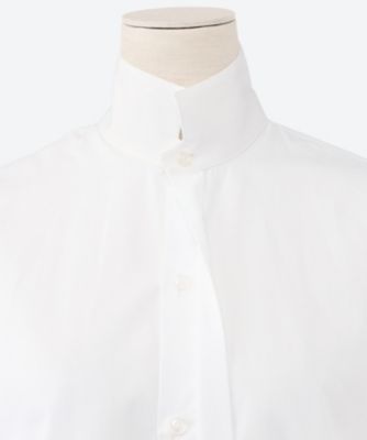 ブラウス OFFICER HIGH COLLAR