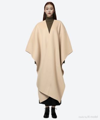 ＜La Collection (Women)＞コート（ウール）　Ａｓｐｅｎ　Ｐｏｎｃｈｏ