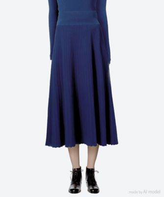 ＜MARIA MCMANUS (Women)＞スカート　ＰＬＥＡＴＥＤ　ＭＥＳＨ　ＳＫＩＲＴ