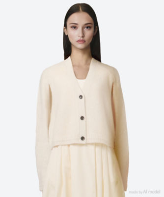 ＜MARIA MCMANUS (Women)＞セーター　ＣＲＯＰ　ＤＥＥＰ　Ｖ　ＣＡＲＤＩＧＡＮ