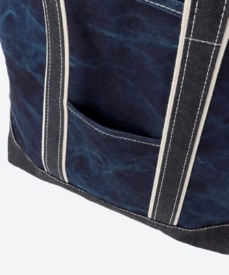 OUTIL ウティ 24SS SAC COLMAR 青 トートバッグ　 FK outil ウティー : SAC COLMAR インディゴキャンバストート L